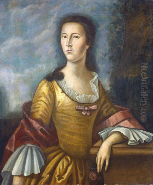 Mary Bethel Boude Oil Painting by Benjamin West
