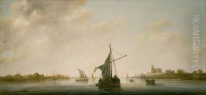 A View of the Maas at Dordrecht
