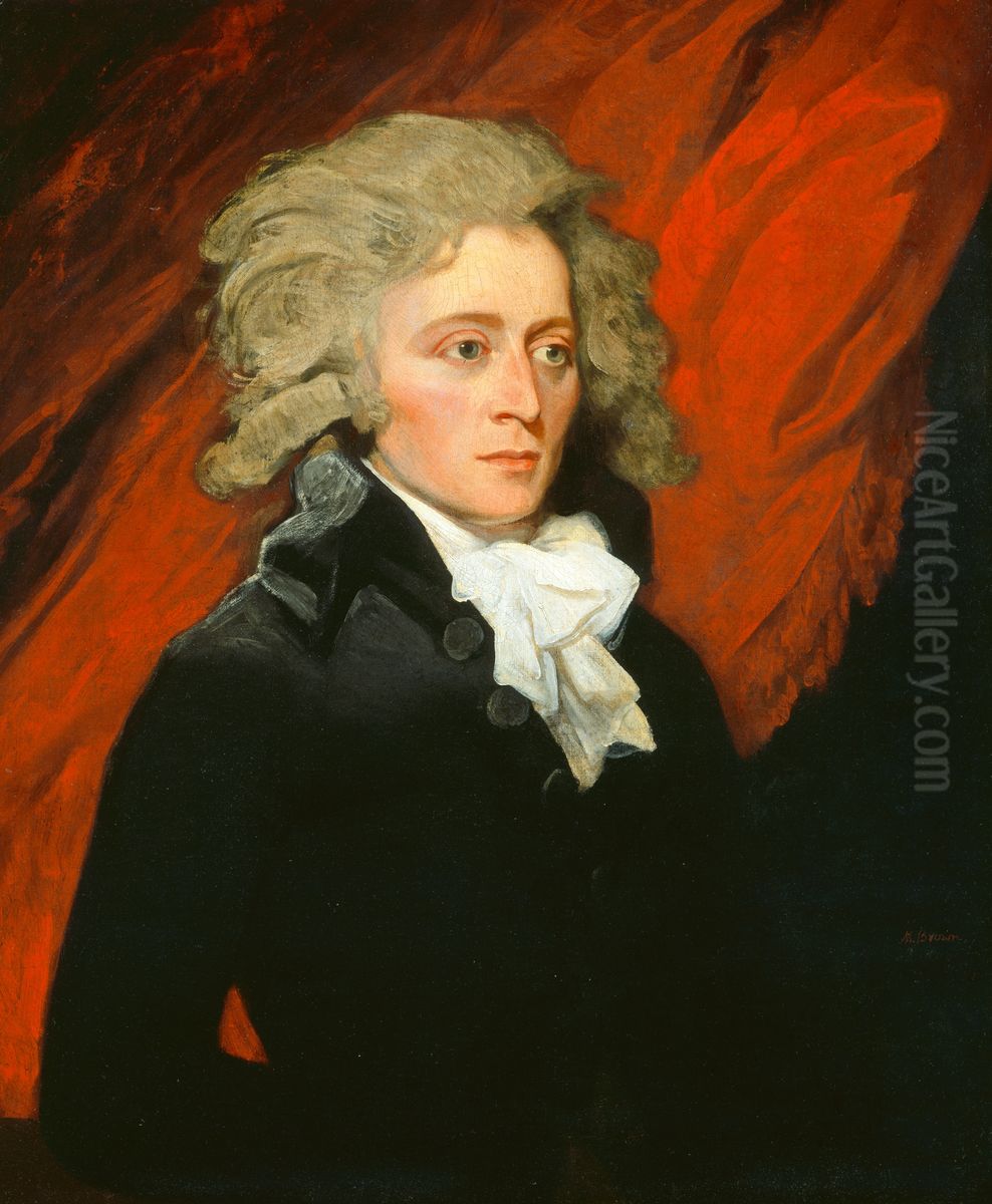 Portrait of William Vans Murray (1760-1803) Oil Painting by Mather Brown