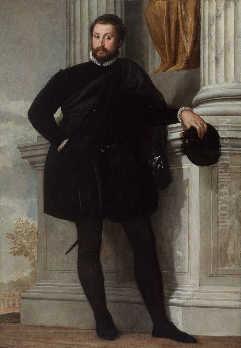 Portrait of a Man Oil Painting by Paolo Veronese (Caliari)