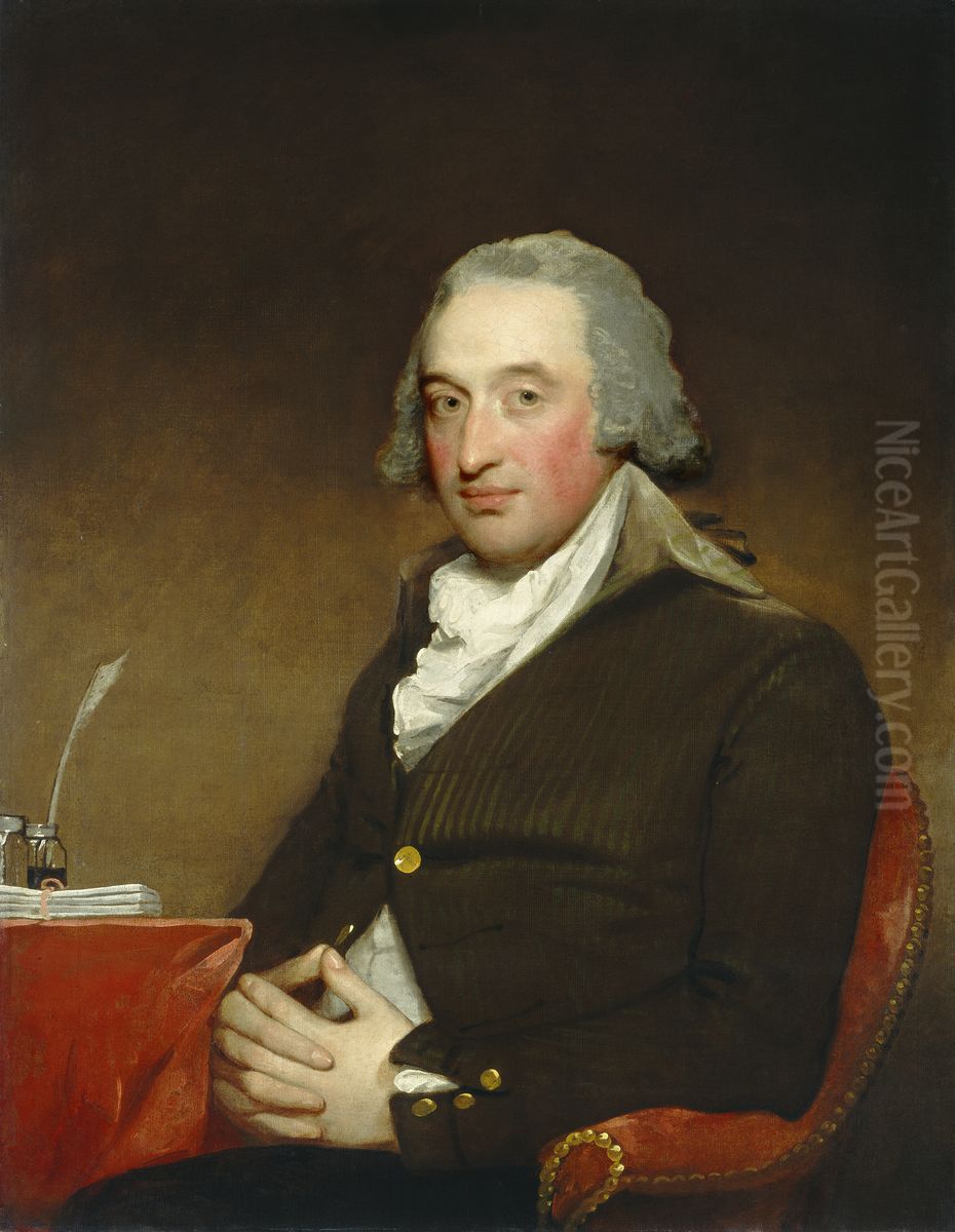 George Pollock Oil Painting by Gilbert Stuart