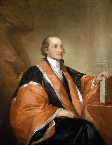 Portrait ofJohn Jay Oil Painting by Gilbert Stuart