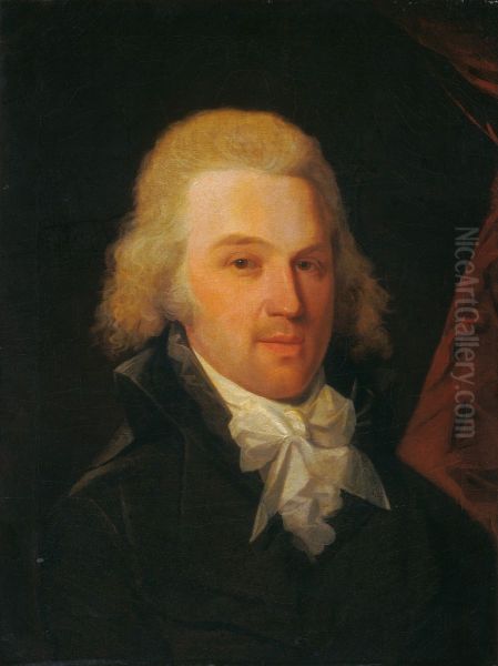 John Peck Oil Painting by John Johnston