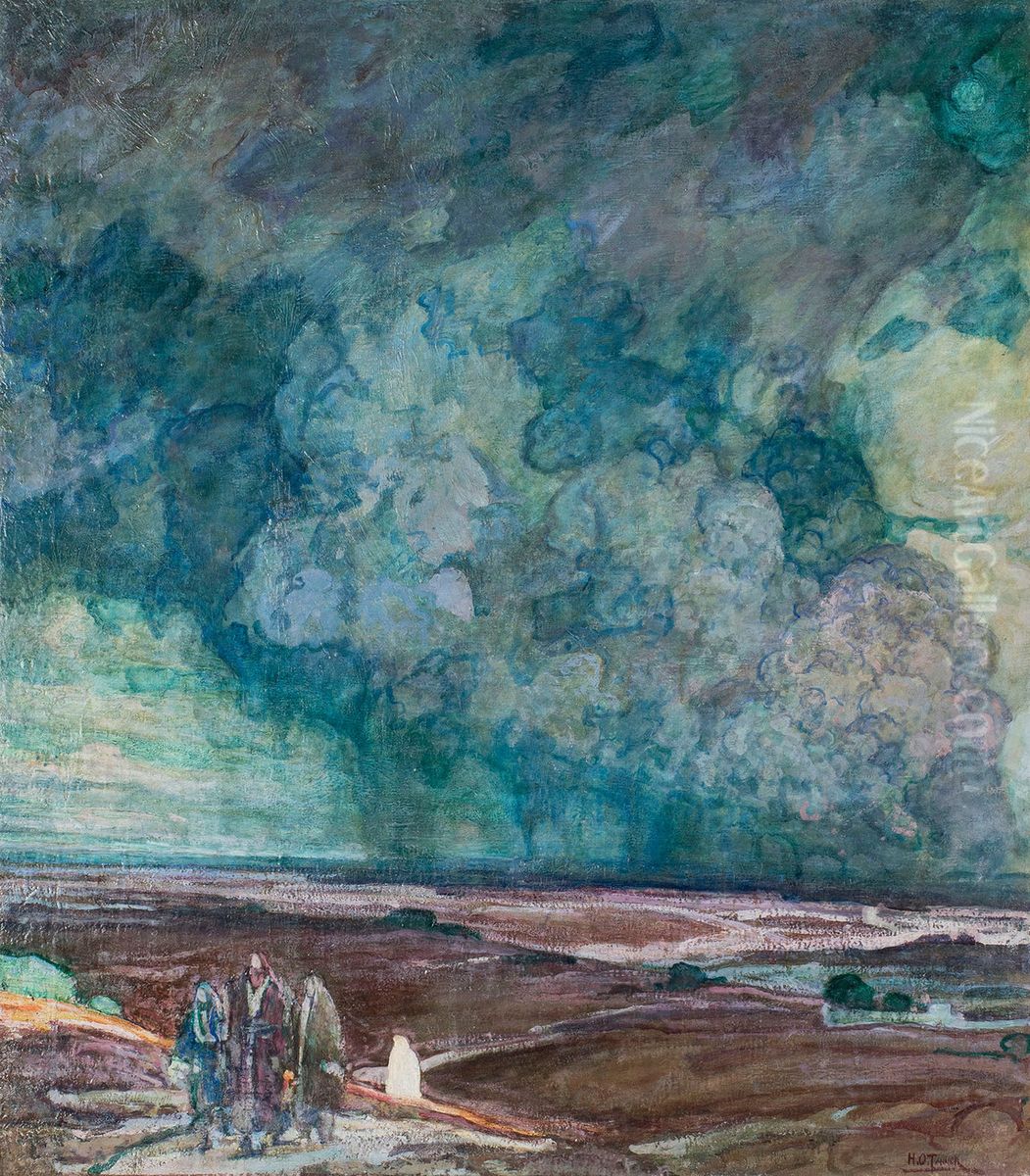 Sodom and Gomorrha Oil Painting by Henry Ossawa Tanner