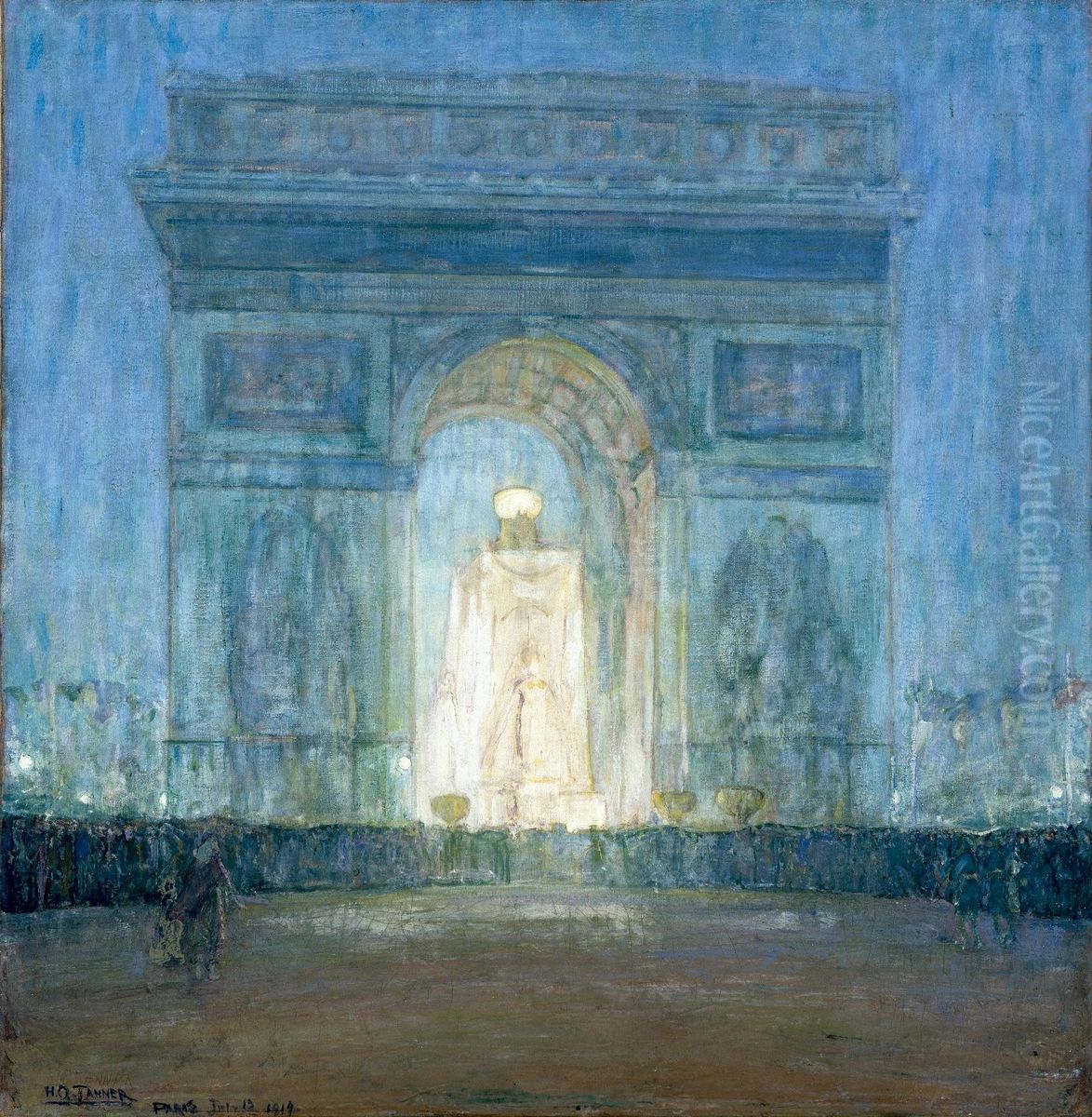 The Arch Oil Painting by Henry Ossawa Tanner