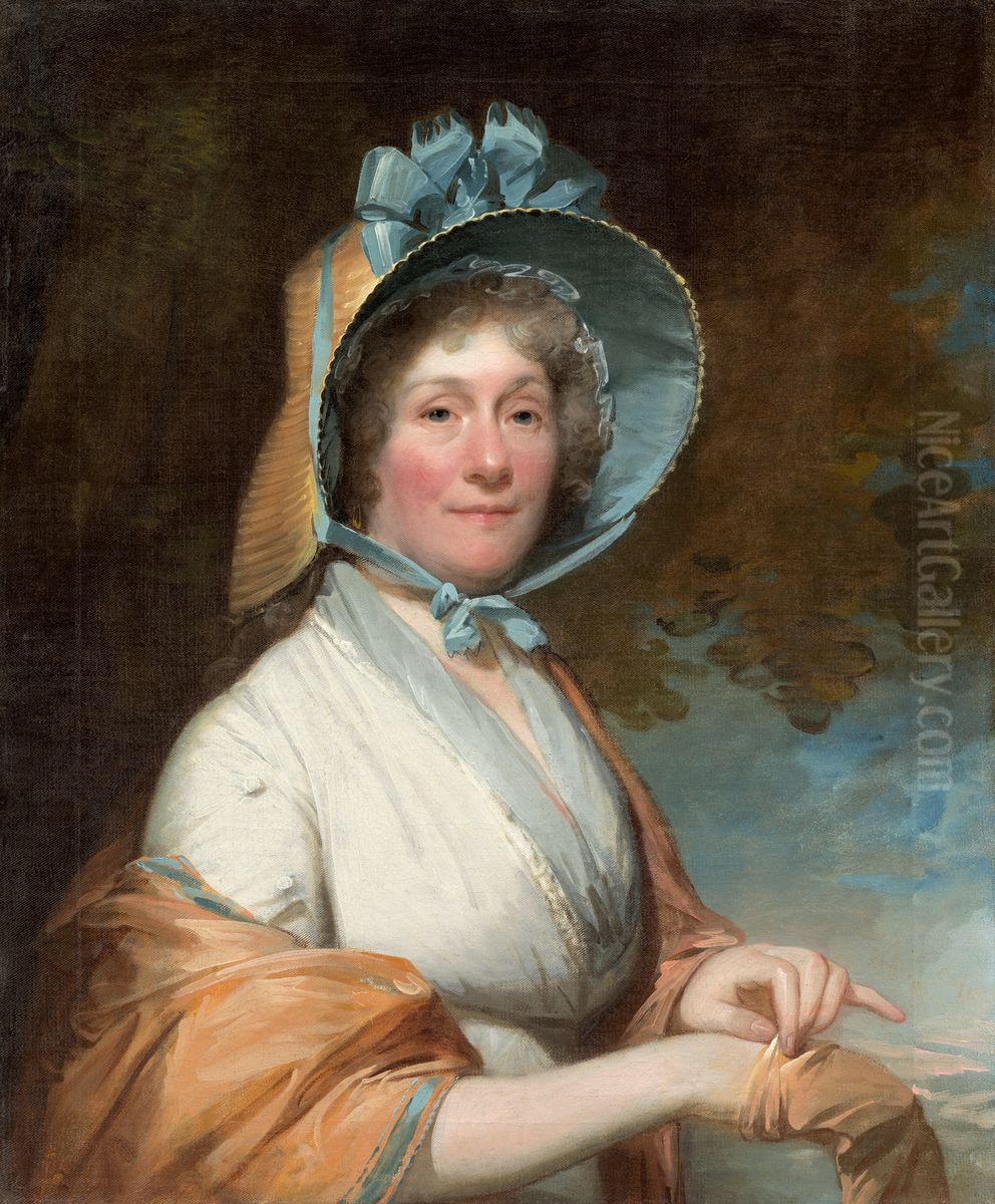 Henrietta Marchant Liston (Mrs. Robert Liston) Oil Painting by Gilbert Stuart