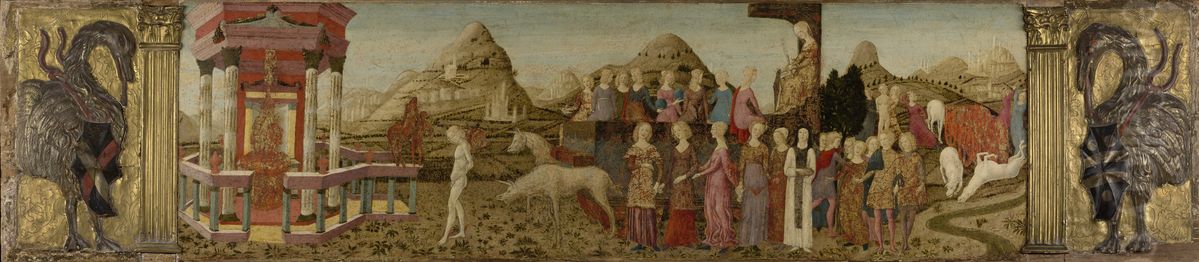 Triumph of Chastity Oil Painting by Francesco di Giorgio
