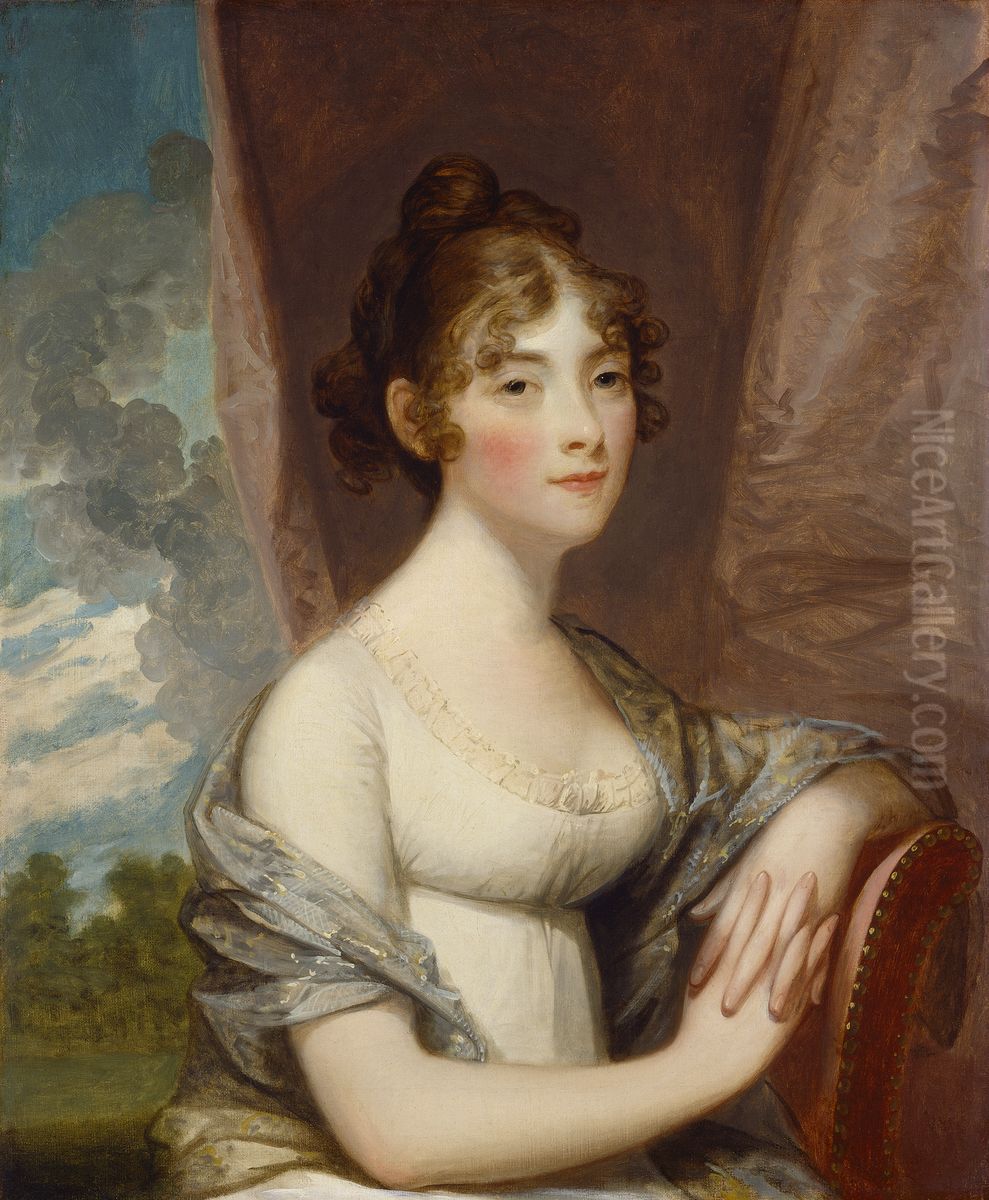 Ann Barry Oil Painting by Gilbert Stuart
