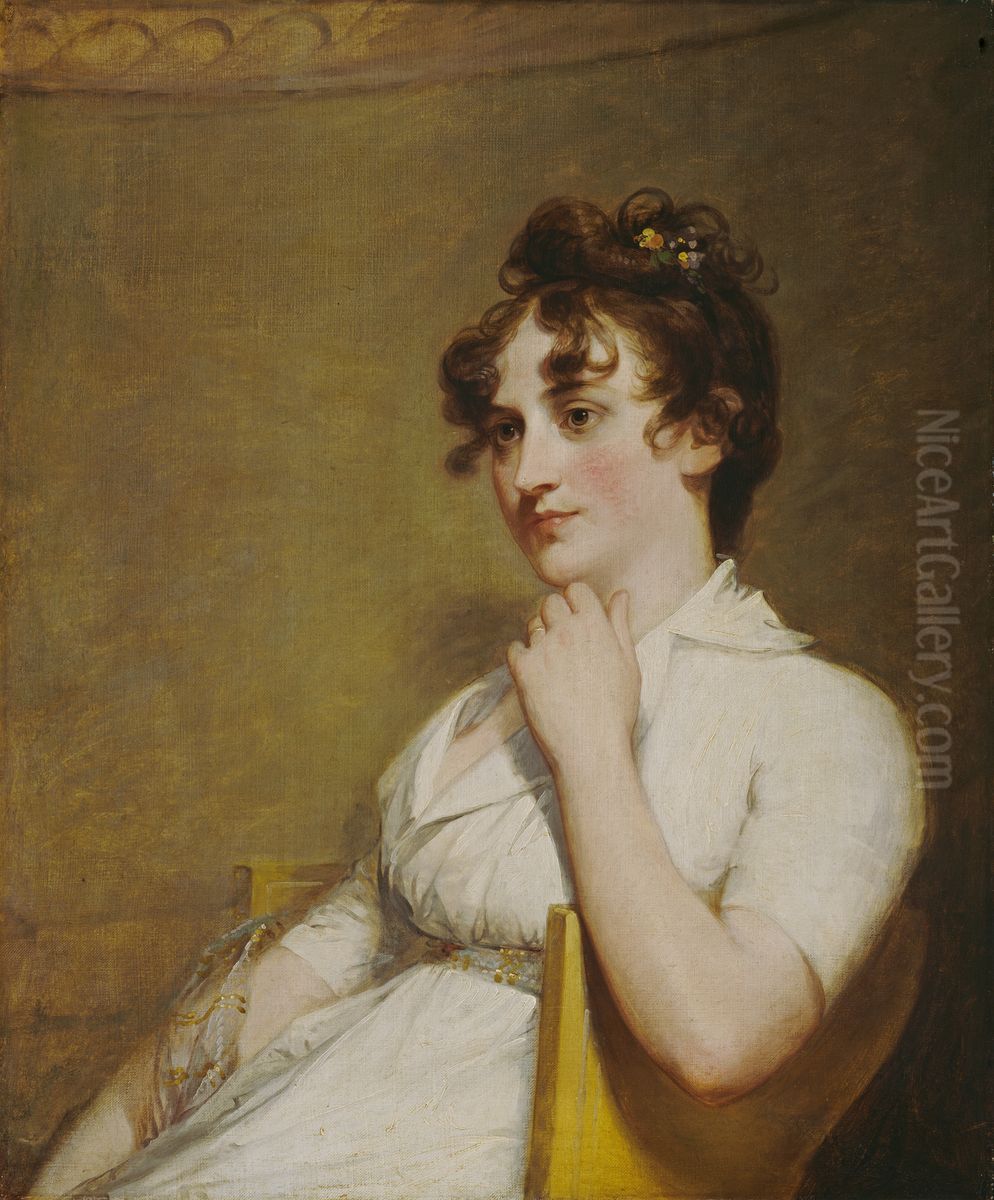 Eleanor Parke Custis Lewis (Mrs. Lawrence Lewis) Oil Painting by Gilbert Stuart