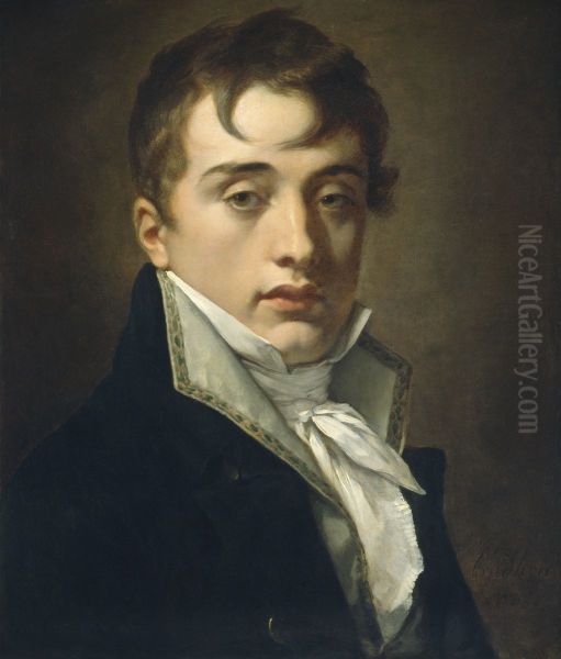 David Johnston Oil Painting by Pierre-Paul Prud'hon