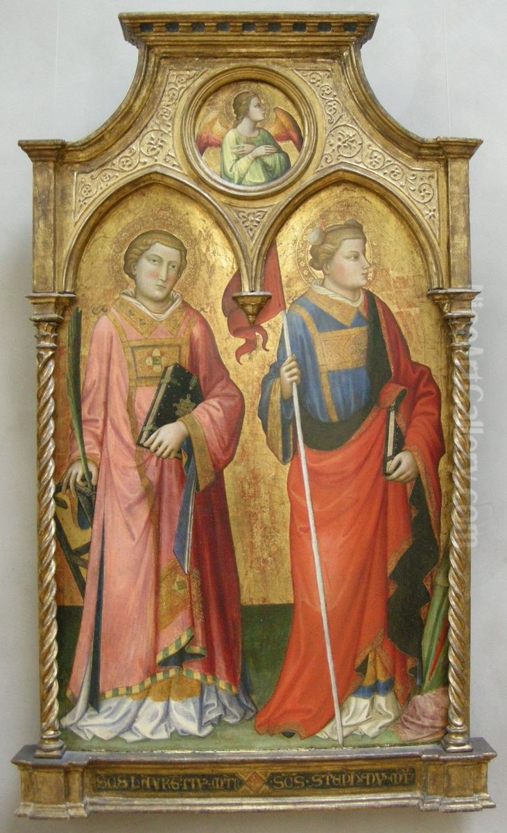 santi Lorenzo e Stefano Oil Painting by Mariotto Di Nardo