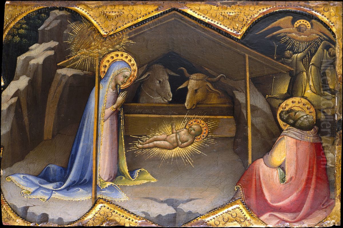 Geburt Christi Oil Painting by Lorenzo Monaco