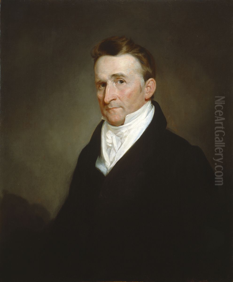 Eliphalet Terry Oil Painting by Samuel Finley Breese Morse