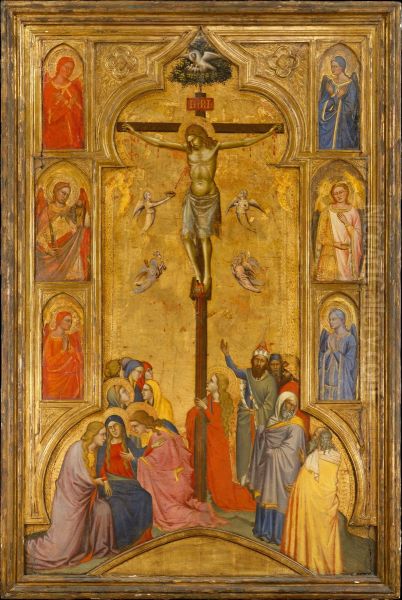 The Crucifixion Oil Painting by Orcagna