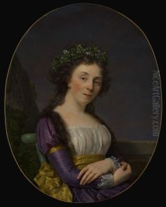 Portrait of Marie-Louise Joubert, nee Poulletier de Perigny