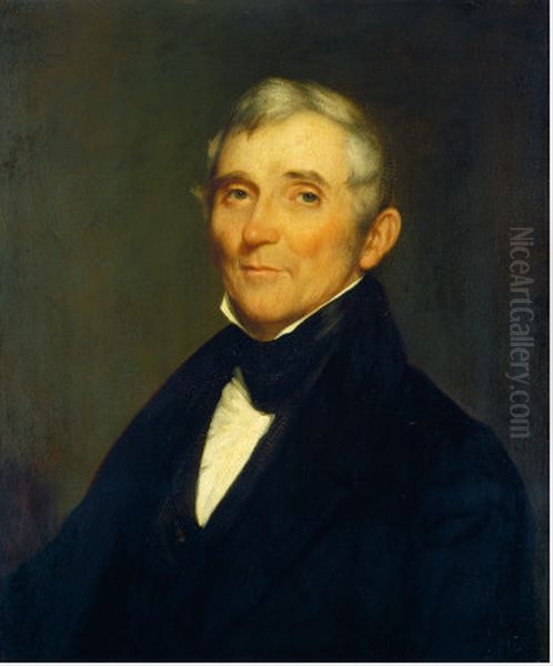 Aaron Baldwin Oil Painting by Francis Alexander