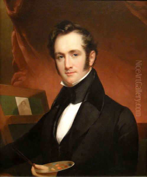 James P. Smith Oil Painting by Jacob Eichholtz
