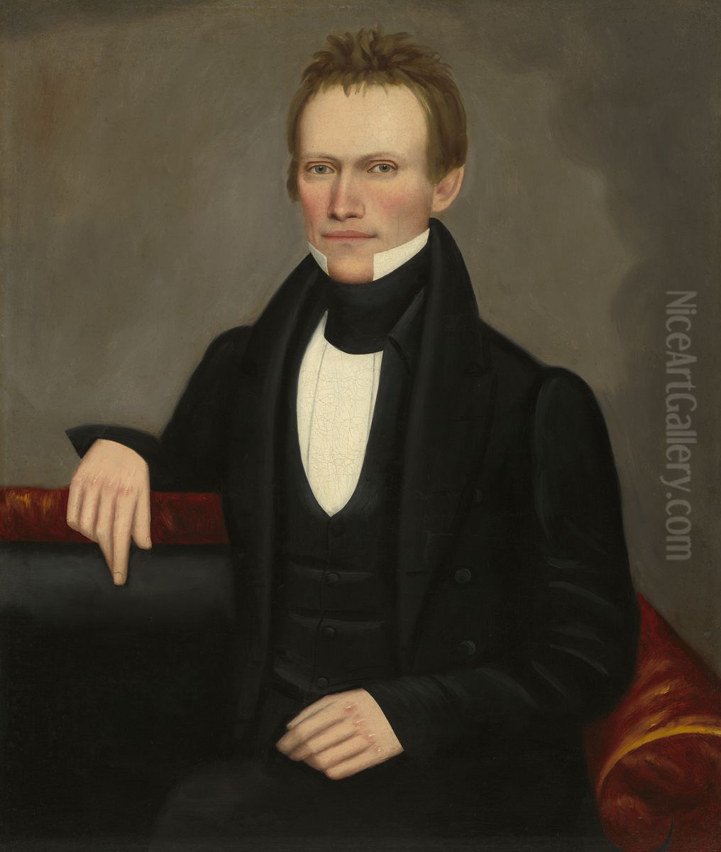 Paul Smith Palmer Oil Painting by Erastus Salisbury Field