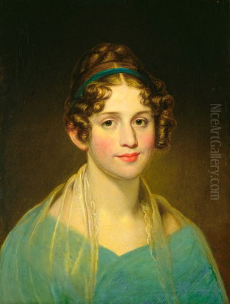 Sarah Blake Sturgis Oil Painting by Francis Alexander