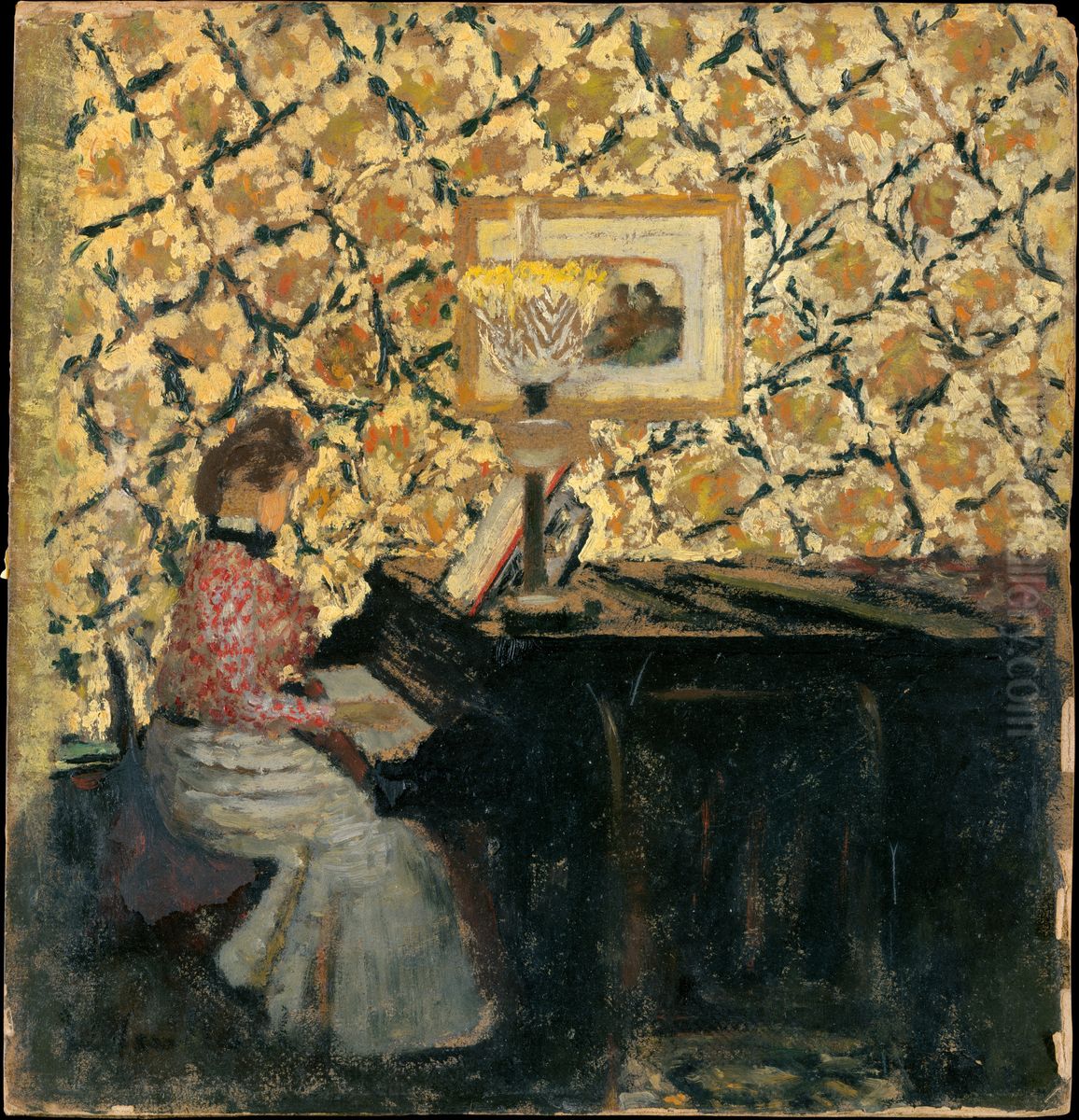 Misia at the Piano Oil Painting by Jean-Edouard Vuillard