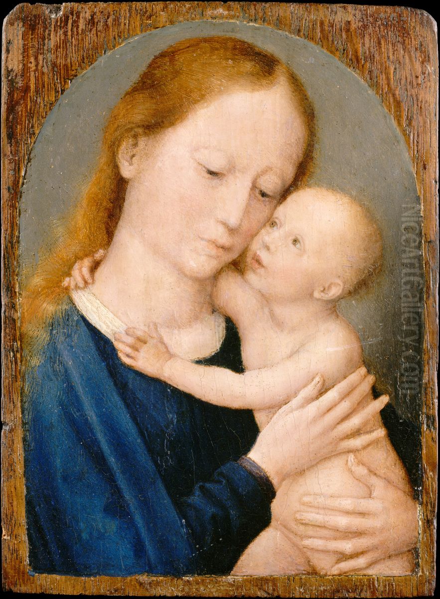 Virgin and Child Oil Painting by Gerard David