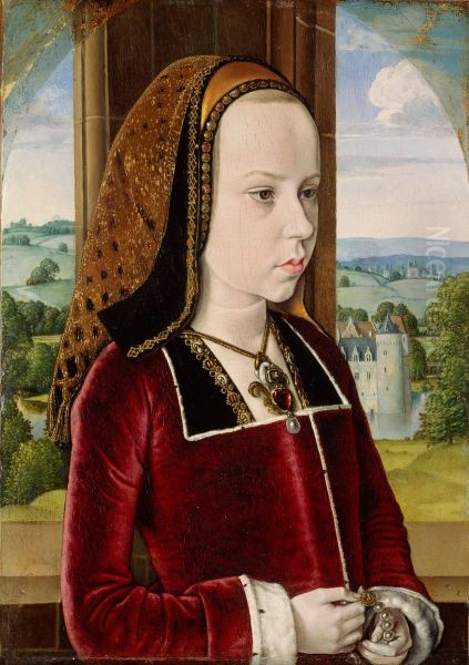 Margaret of Austria Oil Painting by Jean Hey