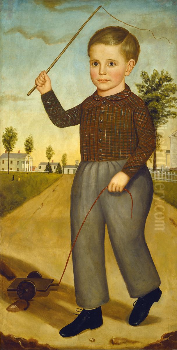 Charles H. Sisson Oil Painting by Joseph Goodhue Chandler