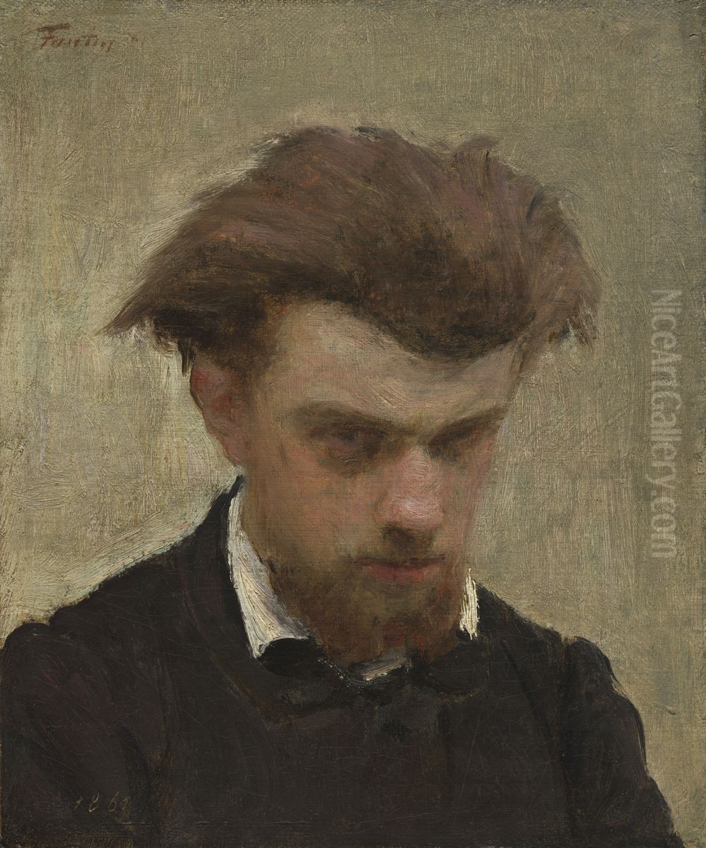 Self-portrait Oil Painting by Henri Fantin-Latour