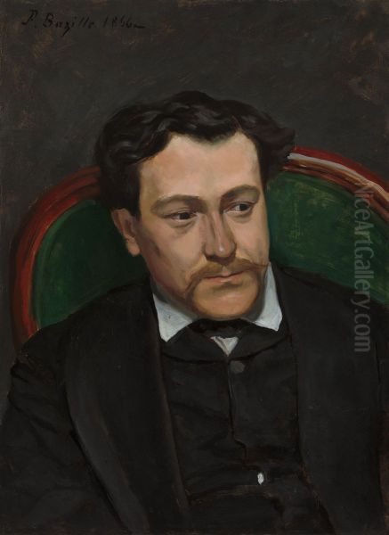 Edouard Blau Oil Painting by Frederic Bazille