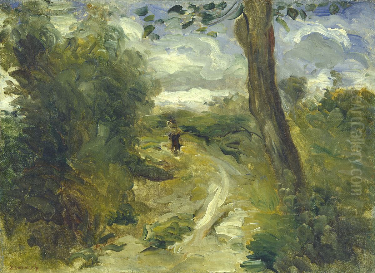 Landscape between Storms Oil Painting by Pierre Auguste Renoir