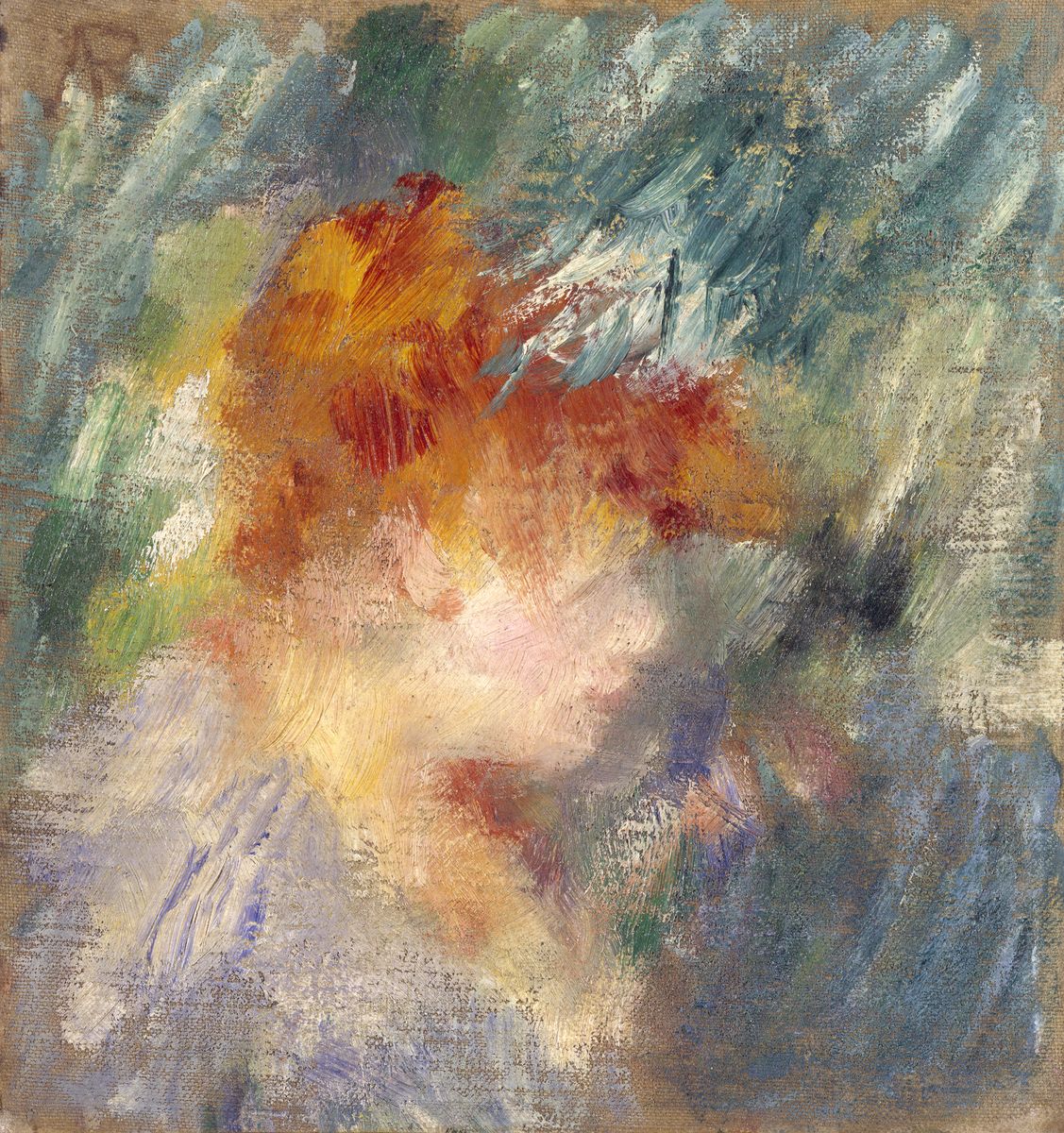 Jeanne Samary Oil Painting by Pierre Auguste Renoir