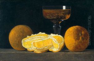 Still Life with Oranges and Goblet of Wine