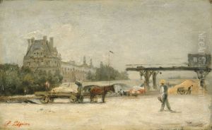 View of the Louvre