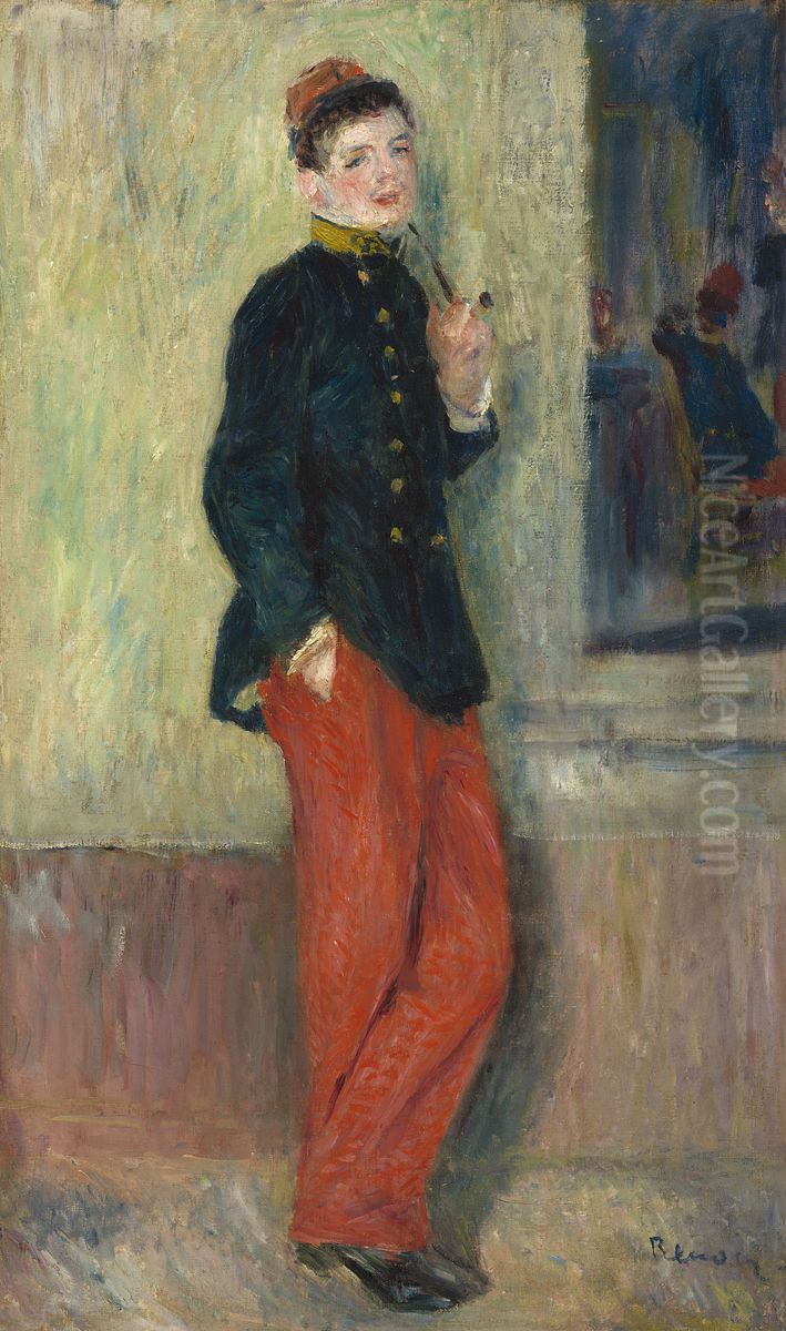 The Young Soldier Oil Painting by Pierre Auguste Renoir