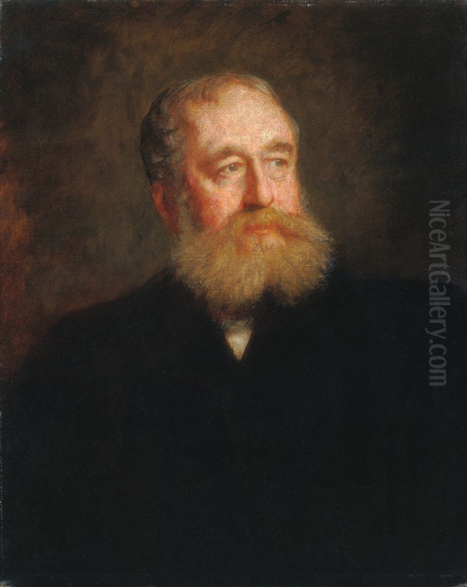 Joseph Wesley Harper, Jr. Oil Painting by Eastman Johnson