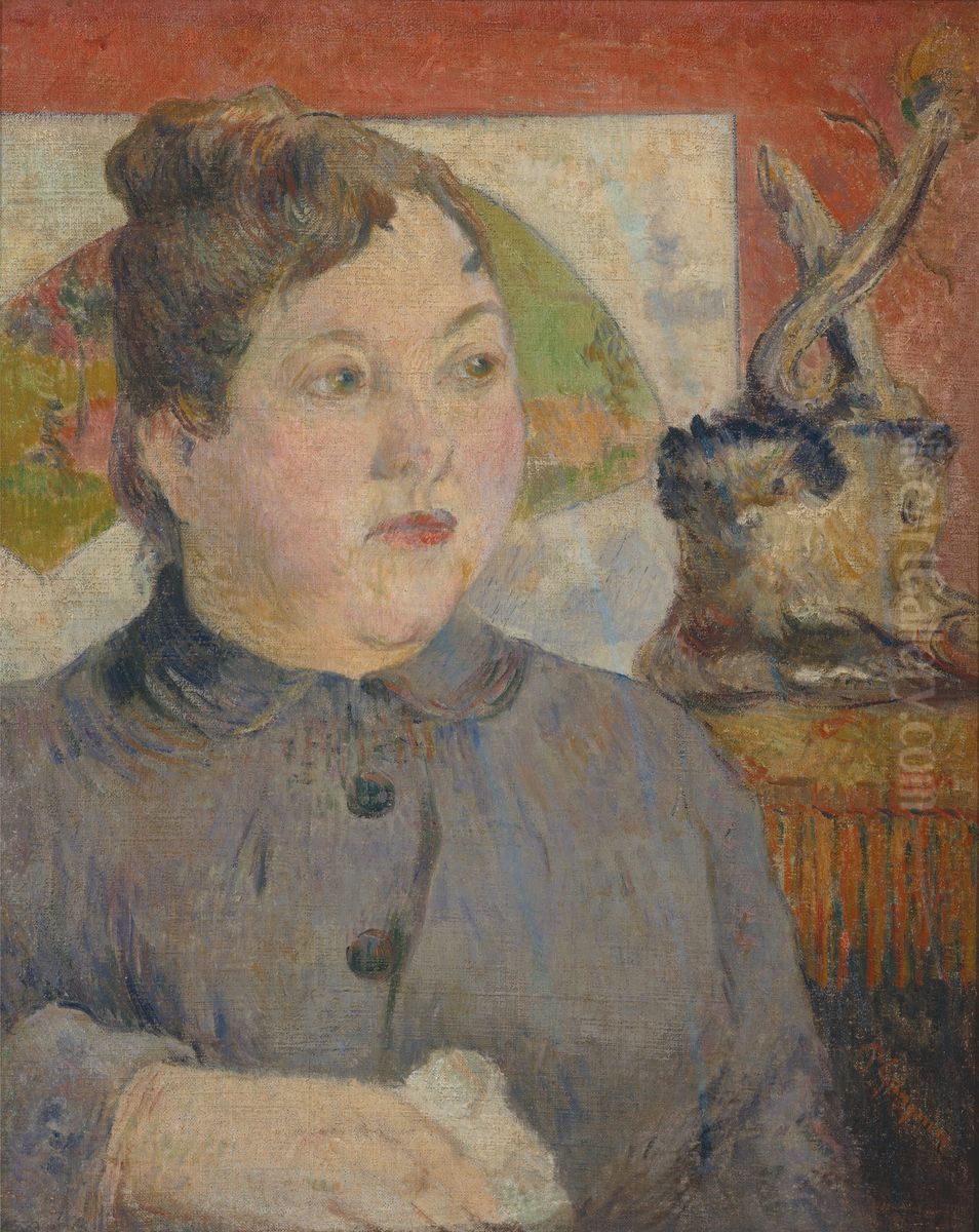 Madame Alexandre Kohler Oil Painting by Paul Gauguin