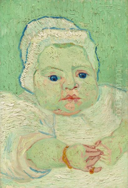 Portret van Marcelle Roulin Oil Painting by Vincent Van Gogh