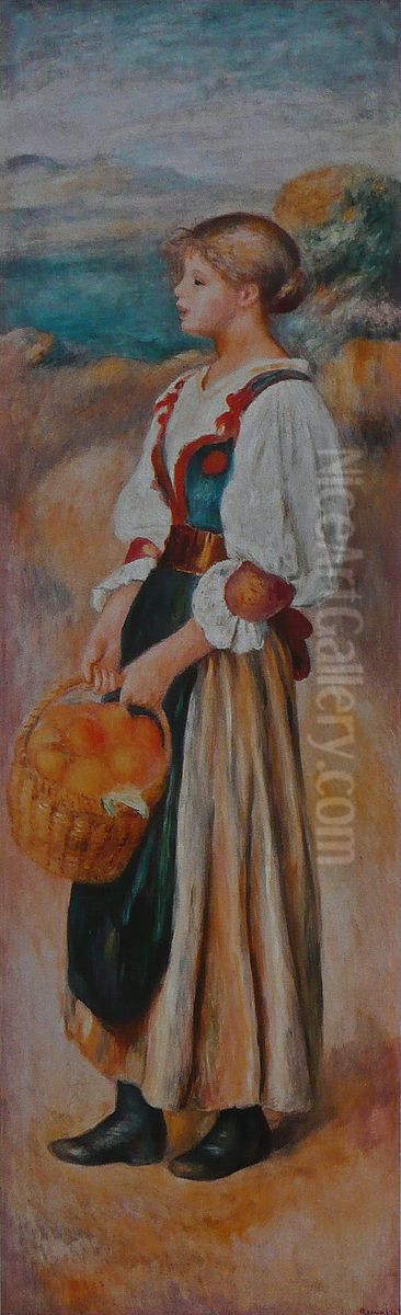 La Marchande d'oranges Oil Painting by Pierre Auguste Renoir La Marchande d'oranges Oil Painting by Pierre Auguste Renoir