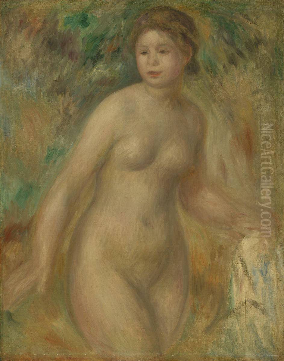 Nude Oil Painting by Pierre Auguste Renoir