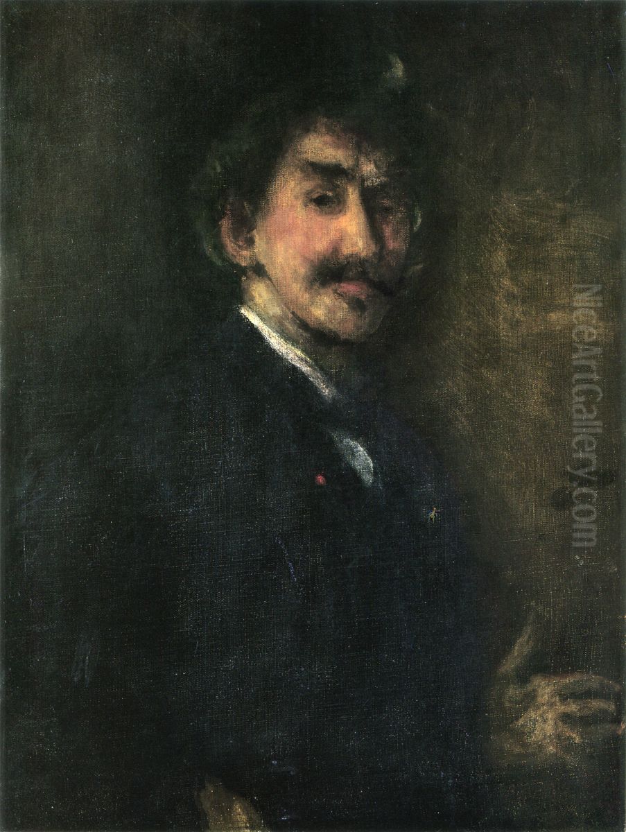 Self-Portrait Oil Painting by James McNeill Whistler