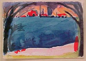 Sketch for Hudson River Painting
