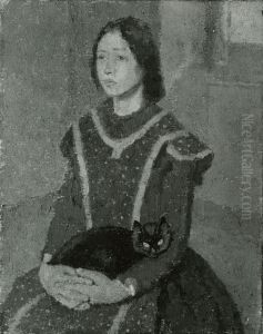 Girl with a Cat