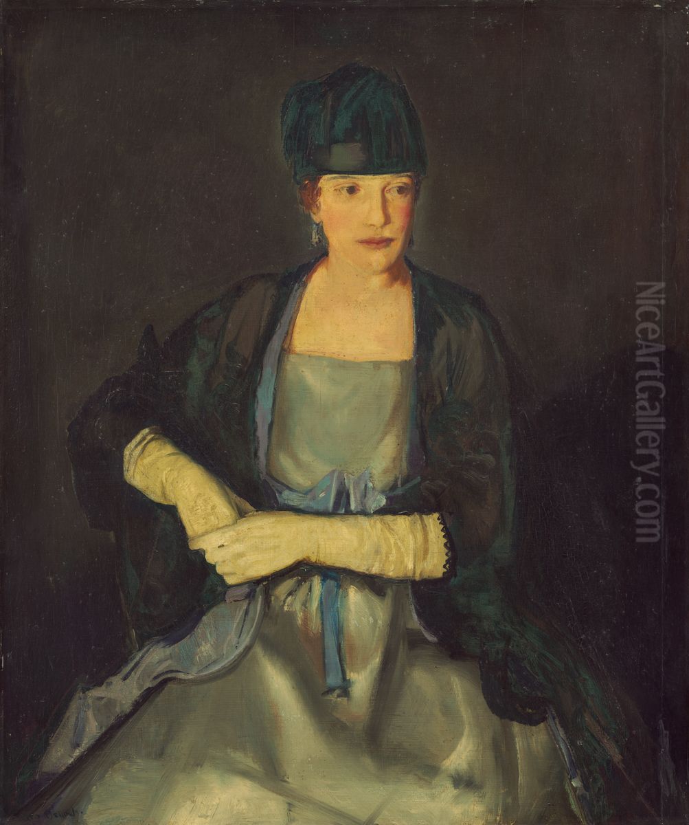 Maud Dale Oil Painting by George Wesley Bellows