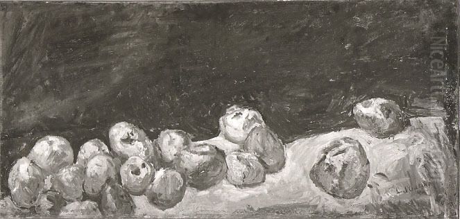 Apples Oil Painting by Chaim Soutine