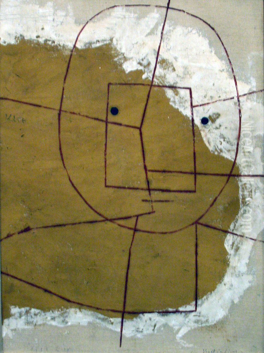 Einer, der versteht Oil Painting by Paul Klee