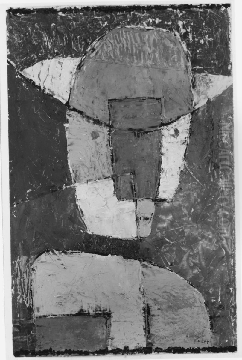 La Kash-Ne Oil Painting by Paul Klee