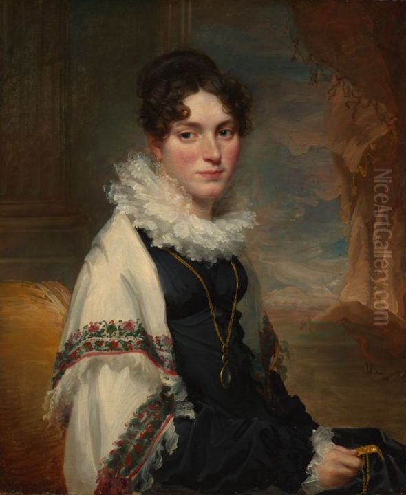 Madame de la Pagerie Oil Painting by Jean-Leon Gerome