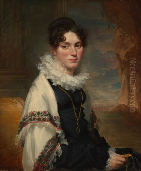 Madame de la Pagerie (1795-1807) Oil Painting by Jean-Leon Gerome