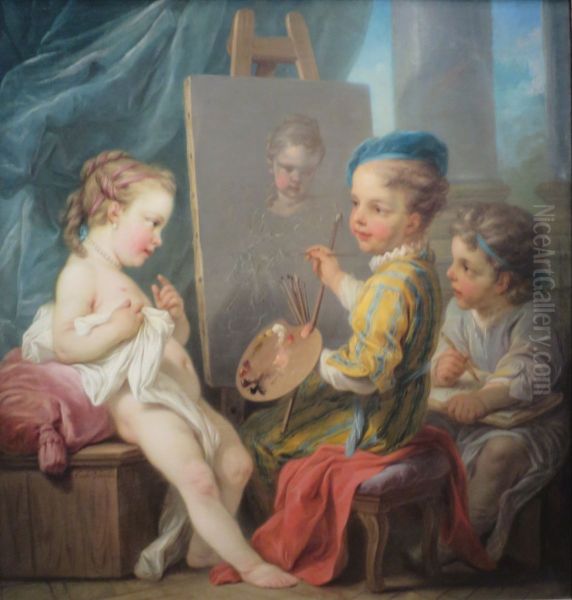 Painting Oil Painting by Charles-Andre van Loo