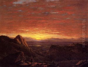 Morning, Looking East over the Hudson Valley from Catskill Mountains